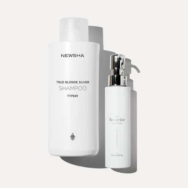 True Blonde Silver Shampoo Type 1 | 1000ml + Refill